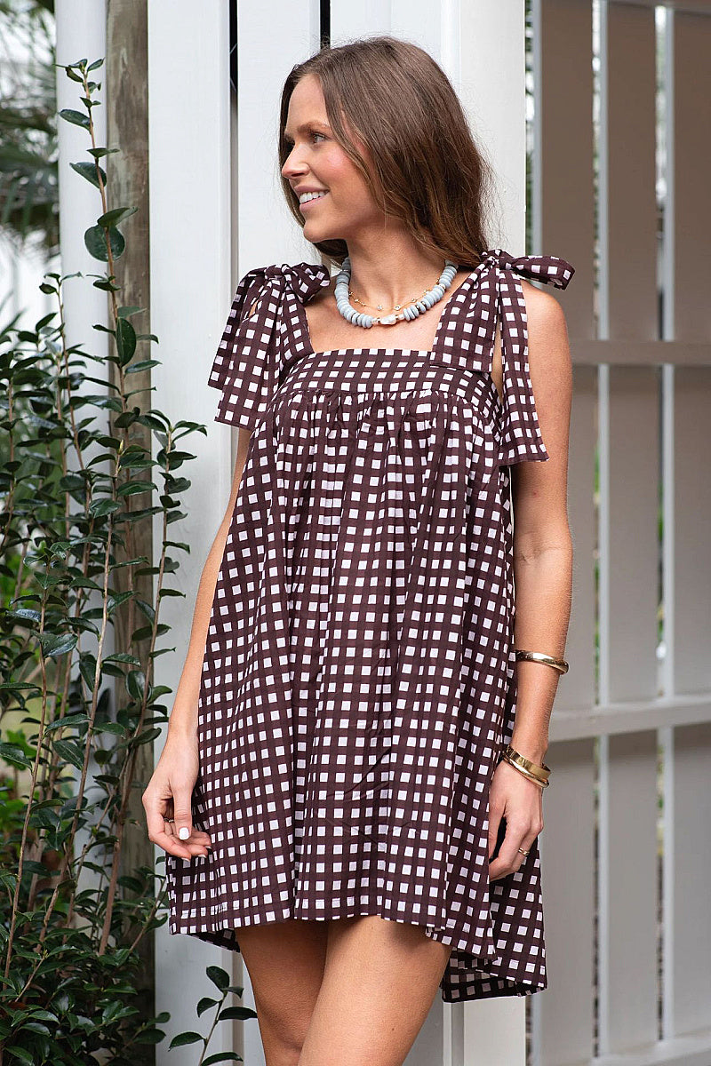 Spring Summer Women's French Vintage Floral Dress