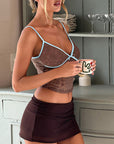 Fashionable Color Block Cami Top for Casual Wear