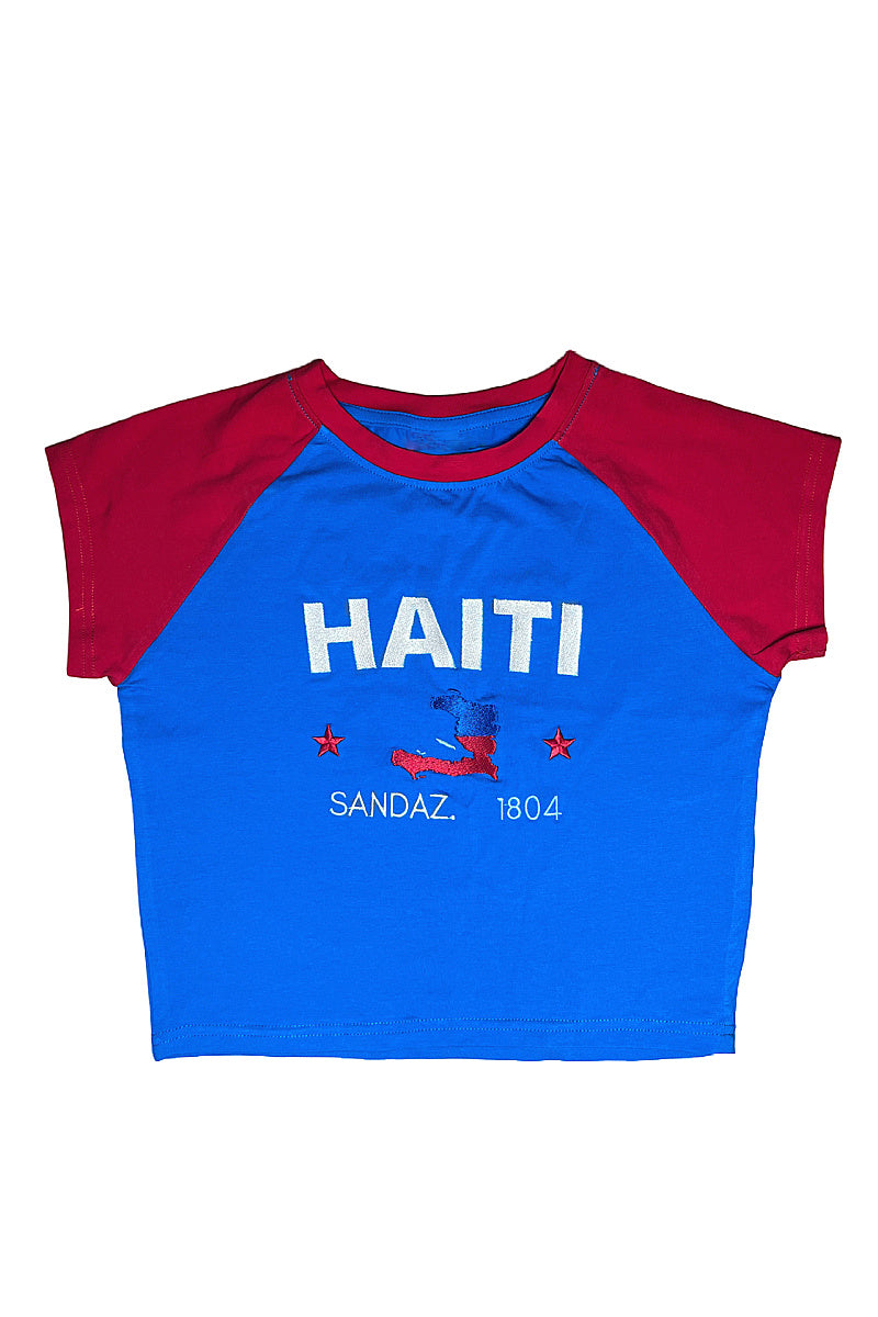 Summer Women's Short Sleeve Embroidered T-Shirt Set