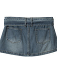 HeyHenry Summer High Waist Denim Skirt for Women