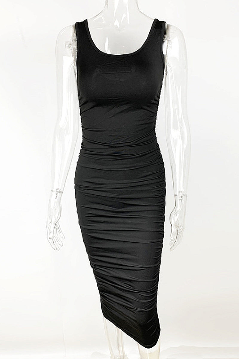 Summer Sexy Slim Fit Backless Dress