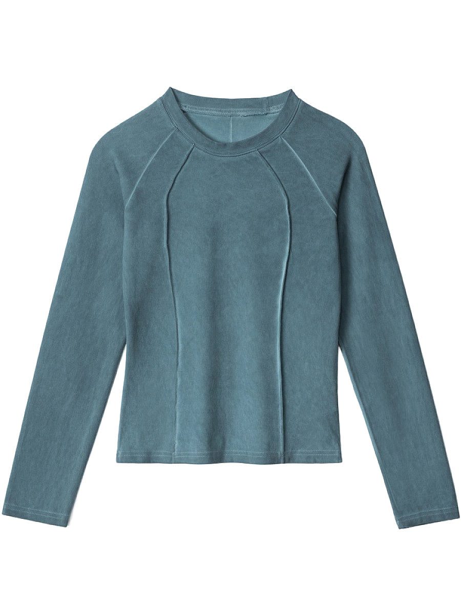 HeyHenry Vintage Tie-Dye Long Sleeve T-Shirt for Women