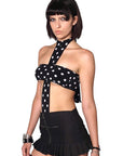 Y2K Gothic Polka Dot Sexy Street Style Jumpsuit