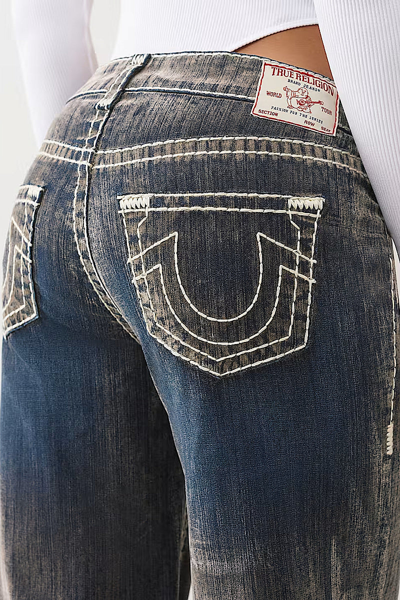 Trendy High Rise Flared Jeans for Women