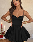 Sexy V-Neck Sleeveless Dress for Summer