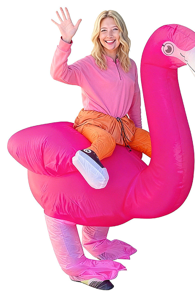 Flamingo Inflatable Costume for Parties