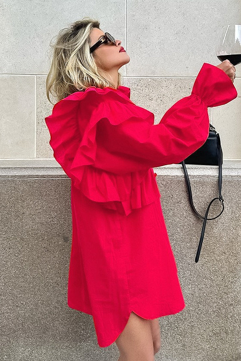 Casual Loose Doll Dress for Spring and Summer