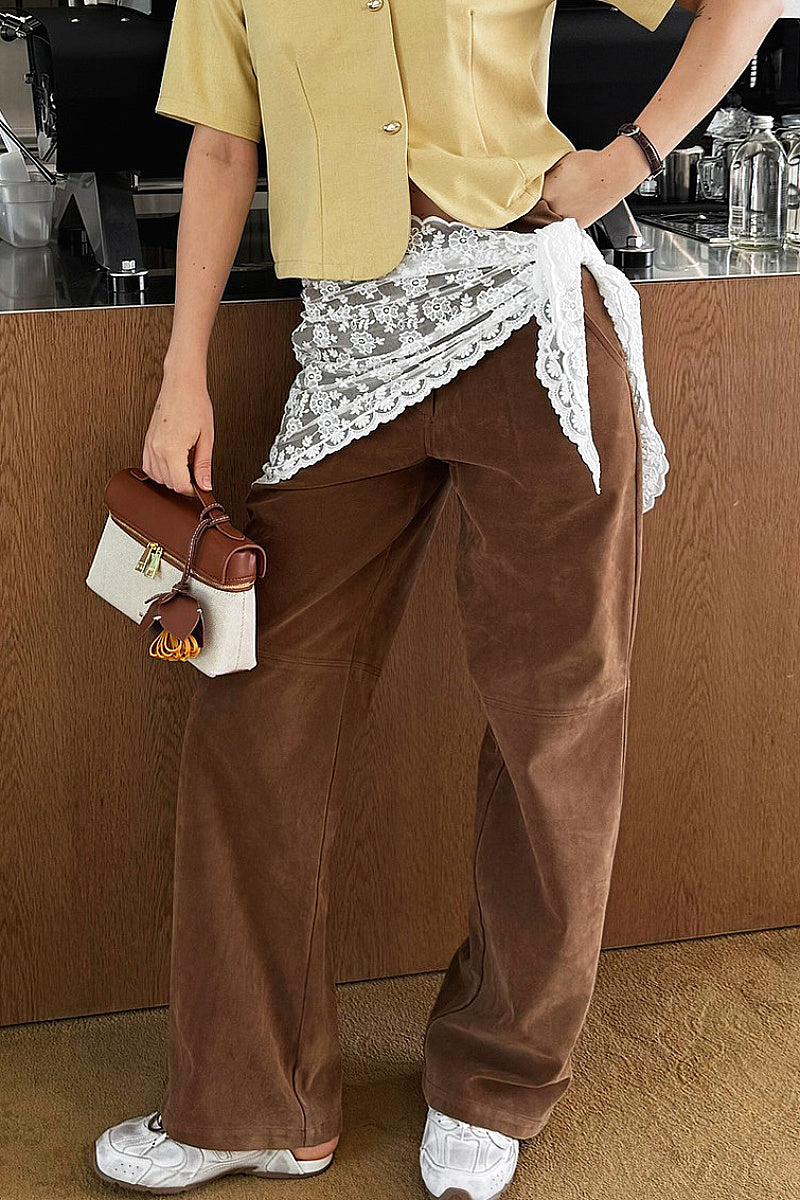 Spring Summer New Rural Style Half Skirt