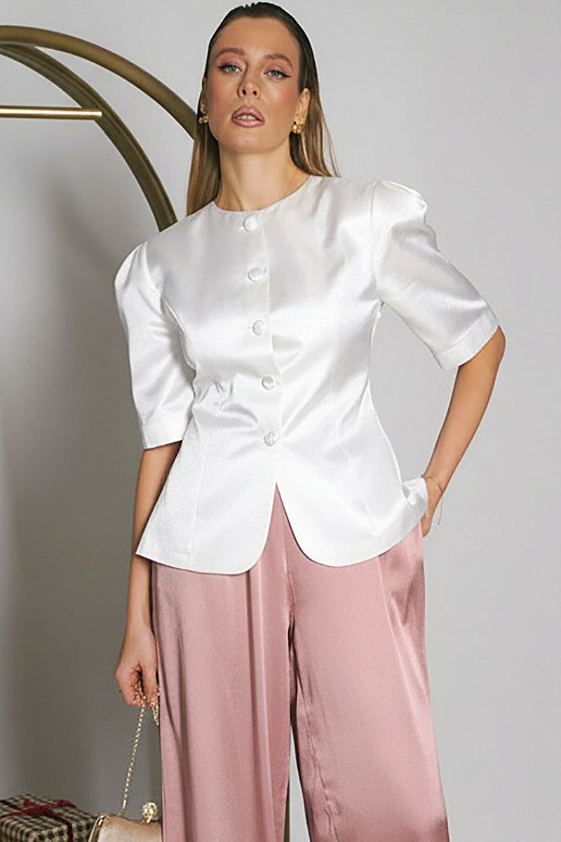 Chic Women's Cardigan with Waist Design