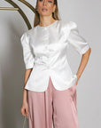 Chic Women's Cardigan with Waist Design