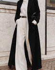 2026 Autumn Winter Women's Long Solid Color Coat