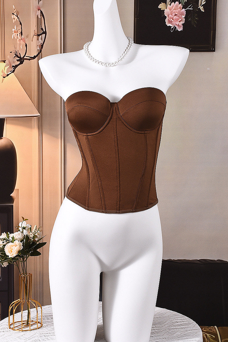 Nazada 2026 Summer Slim Fit Corset Top