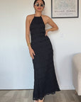 New Women's Backless Ruffled Dress
