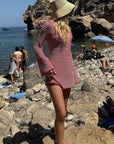Stylish Women's Long Sleeve Striped Dress