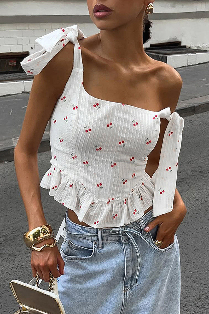 Fashionable Floral Camisole Top for Women