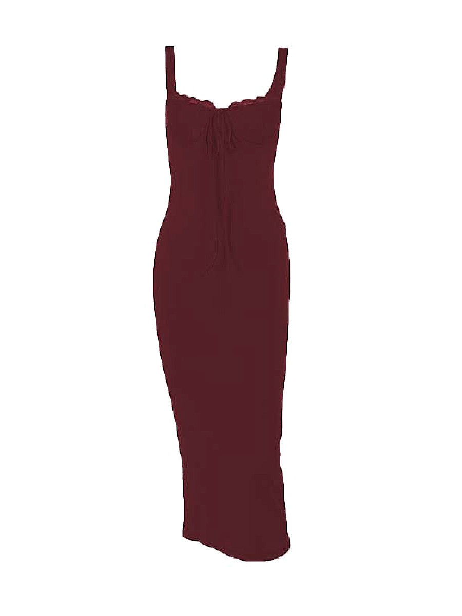 Elegant Summer Lace Spliced Dress