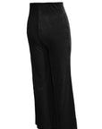 Fashionable Velvet Flared Pants for Women
