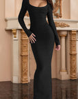 Spring Sexy Off-Shoulder Long Sleeve Dress