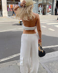 Summer Cotton Two-Piece Set for Women