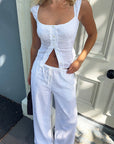 Trendy Casual Two-Piece Set with Collar