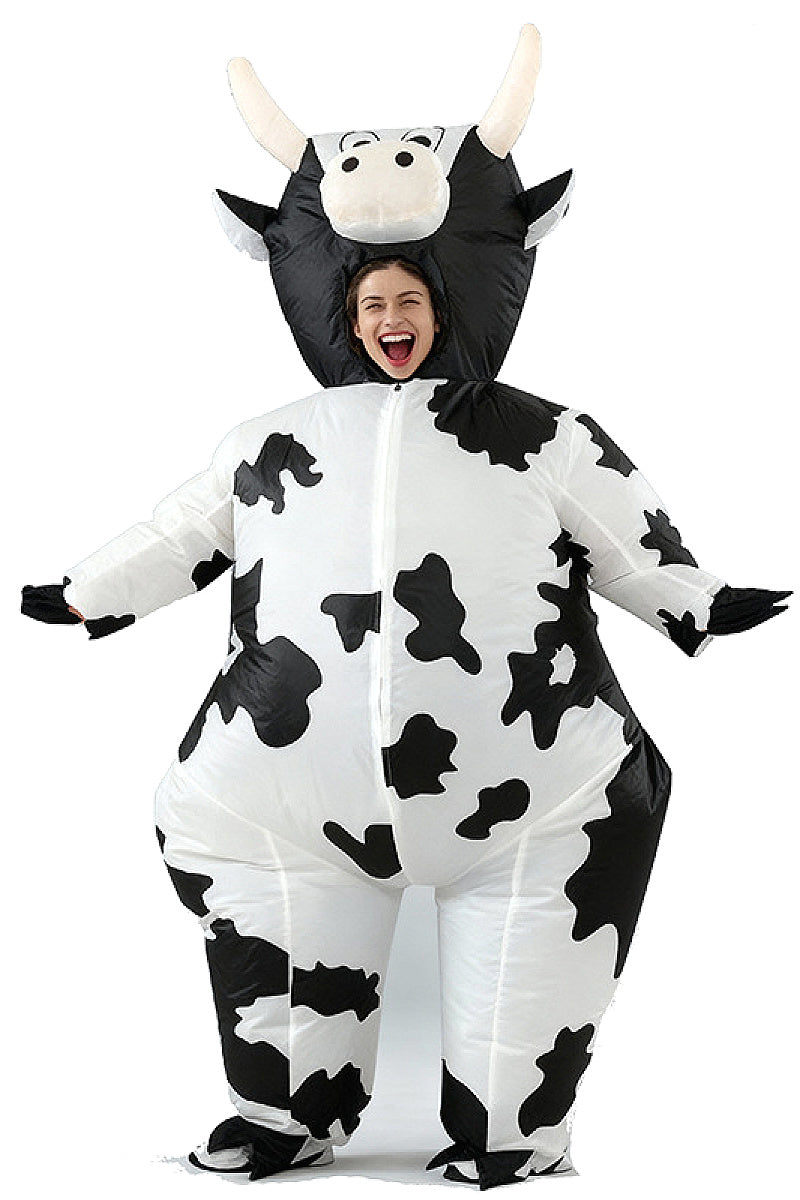 Inflatable Cow Costume for Parties and Cosplay