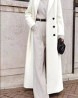 2026 Autumn Winter Women's Long Solid Color Coat