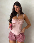 Sexy Ruched Waist Cami Top for Summer