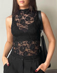 Lace Tie-Front Top for Trendy Women
